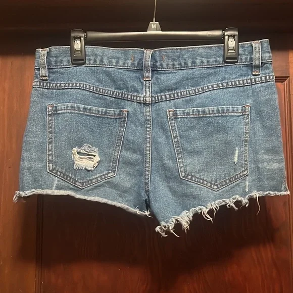 Free People Jean Shorts - Picture 6 of 7